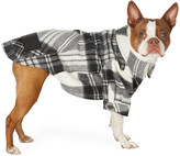 Thumbnail for your product : we11done SSENSE Exclusive Grey Wool Check Anorak Shirt