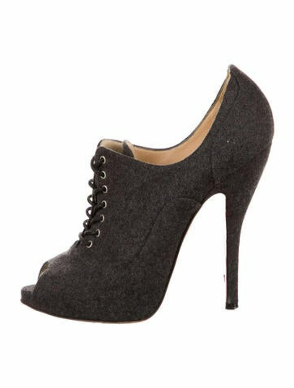 Louboutin Gray Women's Pumps | Shop world's collection of fashion | ShopStyle