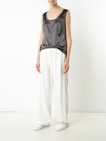 Thumbnail for your product : Fabiana Filippi high-low tank top