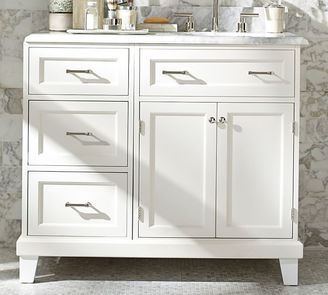 Pottery Barn Double-Width Base(Fits 2 Sink Consoles + 1 Storage Component)