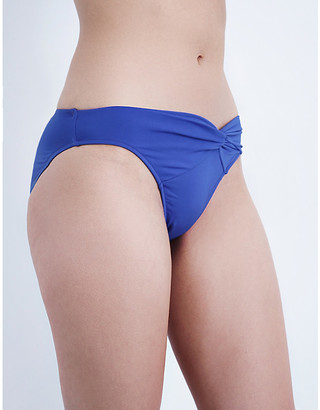 Jets Twist-front bikini bottoms, Women's, Size: 8, Oceanic