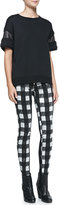 Thumbnail for your product : Rag and Bone 3856 rag & bone/JEAN RBW 23 White Buffalo Check Zip-Pocket Twill Jeans