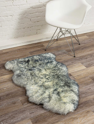 AllModern Izola Handmade Sheepskin Area Rug