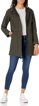 cotton fishtail parka