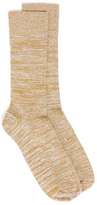 Thumbnail for your product : Topman Mustard and White Twist Socks