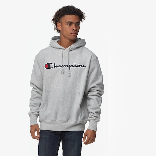champion reverse weave graphic fleece hoodie