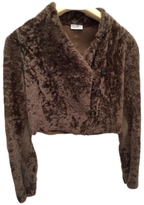 Thumbnail for your product : Brunello Cucinelli Brown  Shearling Jacket
