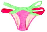 Thumbnail for your product : Agent Provocateur Colorblock Swimsuit Bottoms w/ Tags