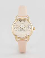 Vivienne Westwood Leadenhall Pink Leather Watch VV163BGPK