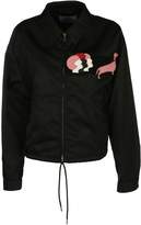 Thumbnail for your product : Prada Linea Rossa Bomber Patch Dog