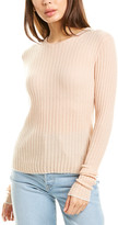 Thumbnail for your product : Vince Microstripe Cashmere Crew