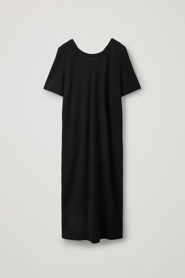COS Drawstring Organic Cotton TShirt Dress ShopStyle