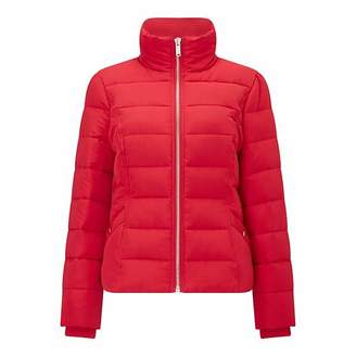 Miss Selfridge Red Puffer Jacket