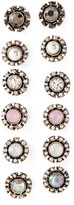 Thumbnail for your product : Forever 21 faux stone encrusted earrings set