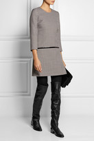 Thumbnail for your product : Reed Krakoff Oxford leather over-the-knee boots