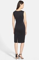 Thumbnail for your product : Ellen Tracy Embellished Scuba Sheath Dress