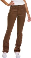 Thumbnail for your product : Hudson Barbara High-Rise Coated Tortoise Shell Bootcut Jean