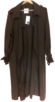 MANGO Khaki Trench Coat for Women