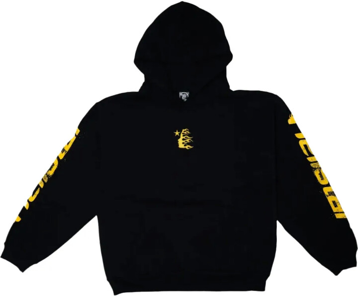 HELLSTAR Long-Sleeve Graphic-Print Hoodie