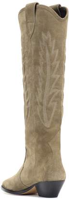Isabel Marant Denzy suede cowboy boots