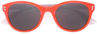 Stella McCartney Kids oval transparent arm sunglasses
