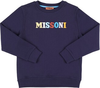 Missoni Organic cotton sweatshirt w/ logo
