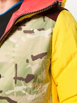 Thumbnail for your product : Griffin Camouflage Panelled Down Jacket