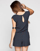 Thumbnail for your product : Mimichica MIMI CHICA Tile Print Womens Romper