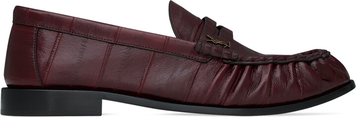 Saint Laurent Leather Le Loafers