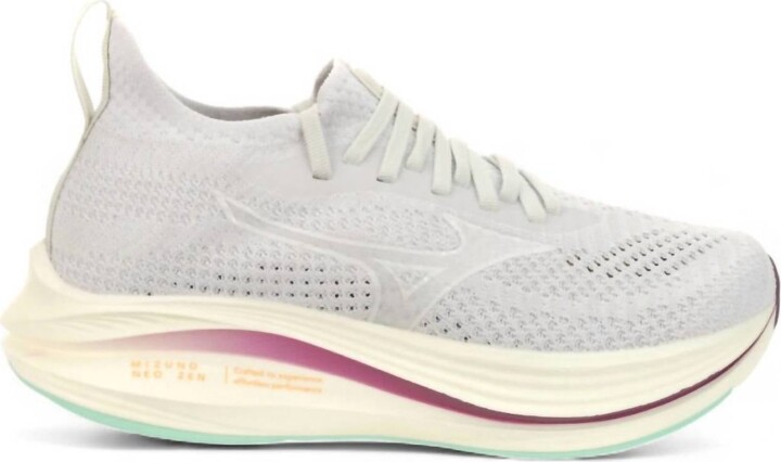 Mizuno Women's Neo Zen Running Shoe In Nimbus Cloud-White