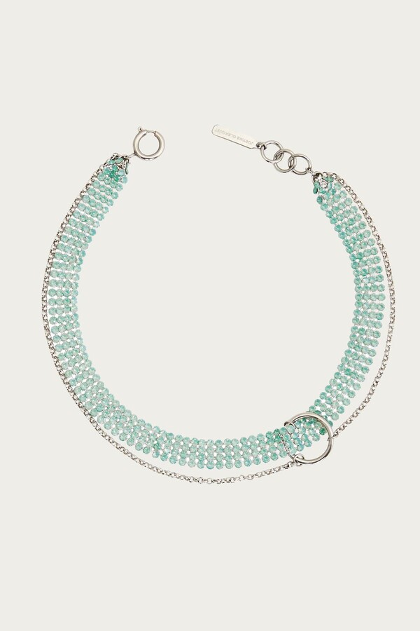 Justine Clenquet Clarence Choker In Silver