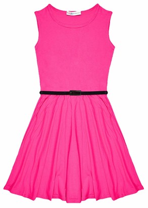 jolly rascals Girls Skater Dress Kids New Party Summer Dance Dresses Ages 5 6 7 8 9 10 11 12 13 Years 