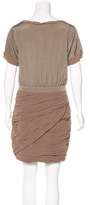 Thumbnail for your product : Diane von Furstenberg Short Sleeve Pleated Dress