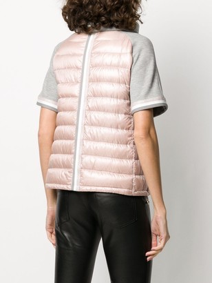 Herno Short-Sleeved Quilted-Down Jacket