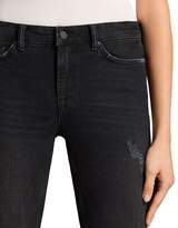 Thumbnail for your product : AllSaints Mast Twisted Jeans in Washed Black