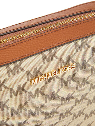 MICHAEL Michael Kors Jet Set Logo-print Faux Leather Shoulder Bag