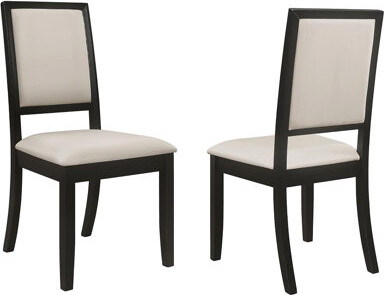 Latitude Run 2Pcs Modern Cream Dining Chairs - Transform Your Space Into A Stylish Area Elevate Area's Appeal