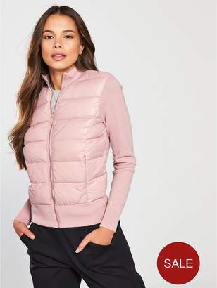 Ted Baker Ted Says Relax Padded Front Knit Jacket - Lilac