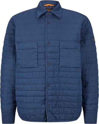 Mens Quilted Denim Shirts