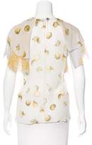 Thumbnail for your product : Winter Kate Printed Silk Top w/ Tags