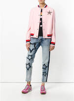 Thumbnail for your product : Iceberg star patch bomber jacket