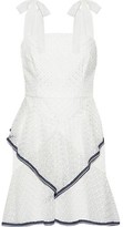 Thumbnail for your product : Rebecca Vallance Macarti Layered Lace Mini Dress