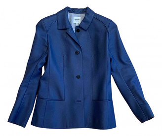 Hermã ̈S HermAs Blue Leather Jackets