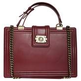Thumbnail for your product : Chanel Boy Tote Burgundy Leather Handbag