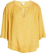 Thumbnail for your product : Caslon Summer Crepe Popover Top