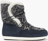 Thumbnail for your product : Moon Boot Far Side High Faux Fur And Suede Snow Boots