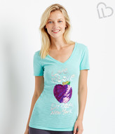 Thumbnail for your product : Aeropostale LLD Big Apple V-Neck Tee