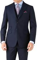 Thumbnail for your product : Blue Stripe Slim Fit Panama Business Suit Wool Jacket Size 36 by Charles Tyrwhitt