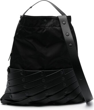 Issey Miyake Spiral Grid-36 tote bag - ShopStyle