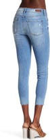 Thumbnail for your product : Just USA High Rise Step Hem Cropped Skinny Jeans (Juniors)